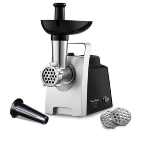 Hachoir à Viande MOULINEX ME106832 1400W Noir&Argent Hachoir à Viande MOULINEX ME106832 1400W Noir&Argent